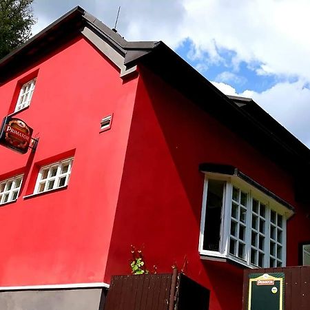 Certovka Peklo Hotel Nachod Bagian luar foto